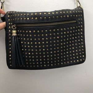 Urban Expressions Studded Faux Leather Purse